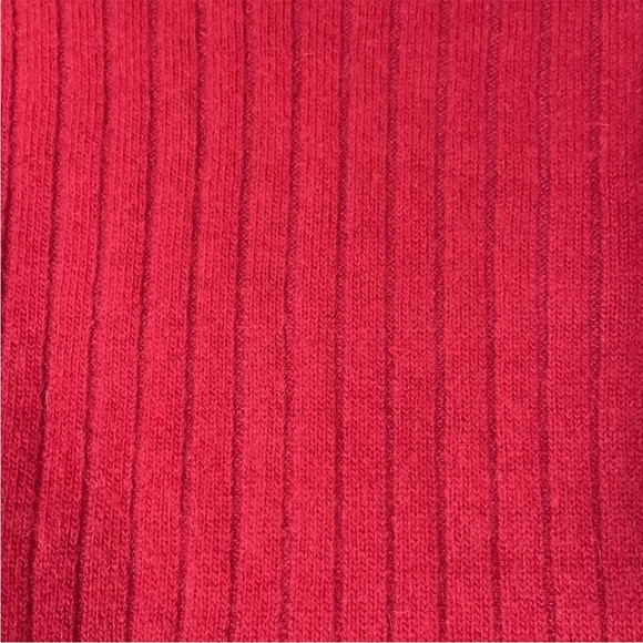 Vintage Sag Harbor Cable Knit Turtleneck Sweater Cotton Ramie Angora Size Large - Picture 6 of 6